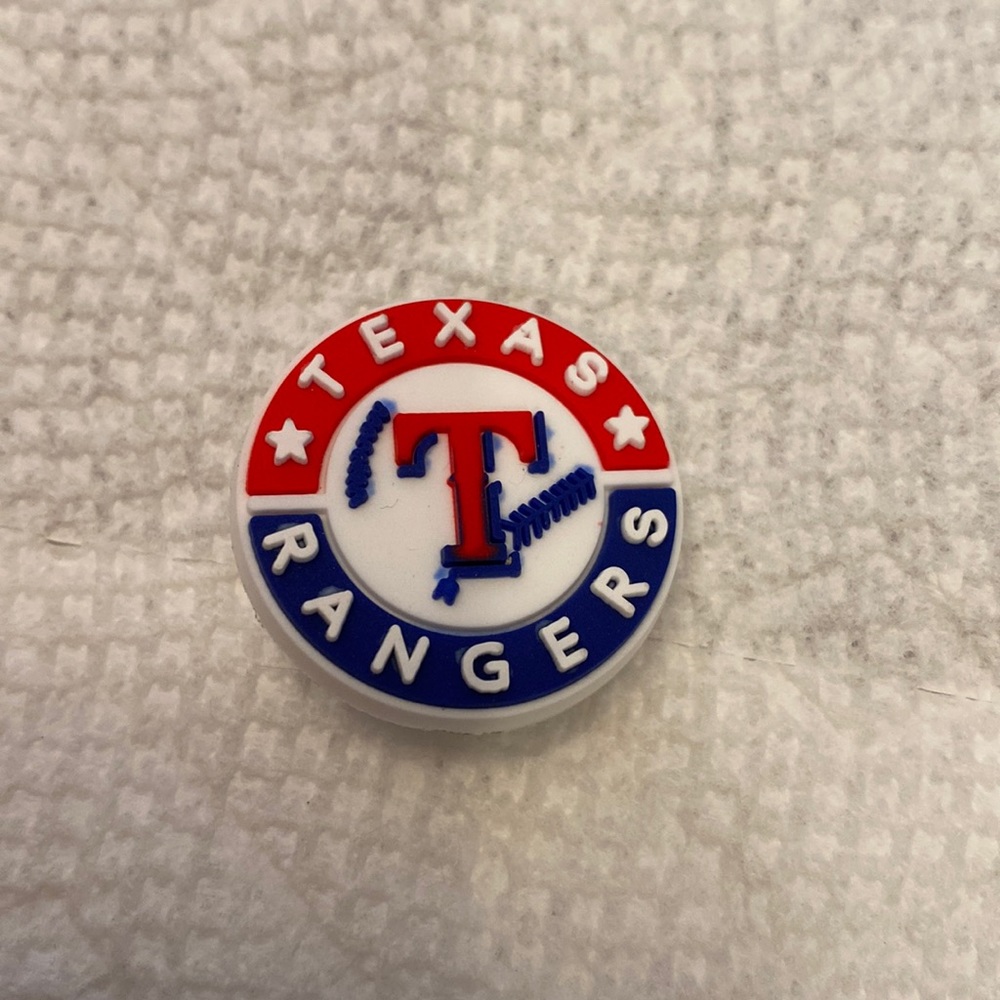 MLB Texas Rangers jibbitz charm